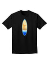 Starfish Surfboard Adult Dark T-Shirt by TooLoud-Mens T-Shirt-TooLoud-Black-Small-Davson Sales
