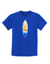 Starfish Surfboard Childrens Dark T-Shirt by TooLoud-Childrens T-Shirt-TooLoud-Royal-Blue-X-Small-Davson Sales