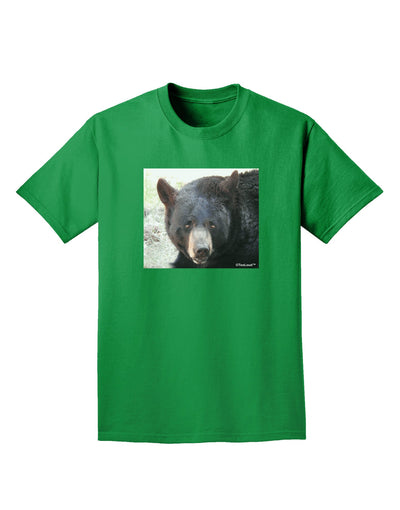 Staring Black Bear Adult Dark T-Shirt-Mens T-Shirt-TooLoud-Kelly-Green-Small-Davson Sales