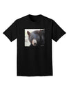 Staring Black Bear Adult Dark T-Shirt-Mens T-Shirt-TooLoud-Black-Small-Davson Sales