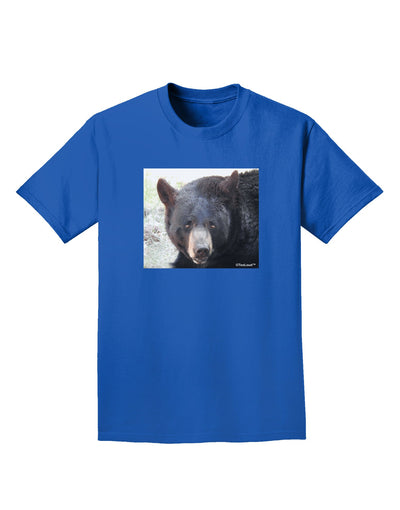 Staring Black Bear Adult Dark T-Shirt-Mens T-Shirt-TooLoud-Royal-Blue-Small-Davson Sales