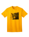 Staring Black Bear Adult T-Shirt-unisex t-shirt-TooLoud-Gold-Small-Davson Sales