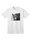 Staring Black Bear Adult T-Shirt-unisex t-shirt-TooLoud-White-Small-Davson Sales