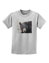 Staring Black Bear Childrens T-Shirt-Childrens T-Shirt-TooLoud-AshGray-X-Small-Davson Sales