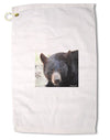 Staring Black Bear Premium Cotton Golf Towel - 16 x 25 inch-Golf Towel-TooLoud-16x25"-Davson Sales