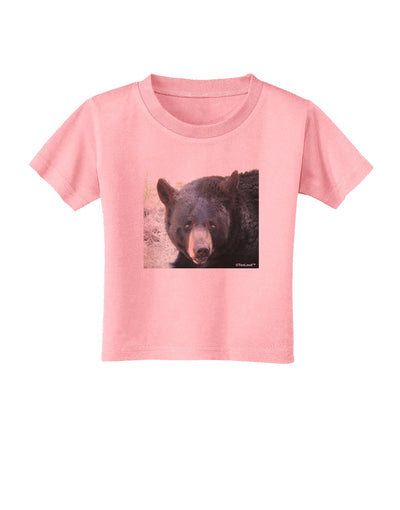 Staring Black Bear Toddler T-Shirt-Toddler T-Shirt-TooLoud-Candy-Pink-2T-Davson Sales