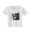 Staring Black Bear Toddler T-Shirt-Toddler T-Shirt-TooLoud-White-2T-Davson Sales