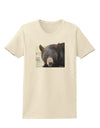 Staring Black Bear Womens T-Shirt-Womens T-Shirt-TooLoud-Natural-X-Small-Davson Sales