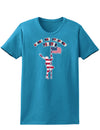 Stars and Strippers Forever Female Womens Dark T-Shirt-TooLoud-Turquoise-X-Small-Davson Sales