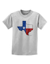 State of Texas Flag Design - Distressed Childrens T-Shirt-Childrens T-Shirt-TooLoud-AshGray-X-Small-Davson Sales