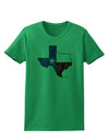 State of Texas Flag Design - Distressed Womens T-Shirt-Womens T-Shirt-TooLoud-Kelly-Green-X-Small-Davson Sales