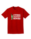 Statue of Liberty Strong Woman Dark Adult Dark T-Shirt-Mens T-Shirt-TooLoud-Red-Small-Davson Sales