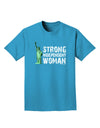 Statue of Liberty Strong Woman Dark Adult Dark T-Shirt-Mens T-Shirt-TooLoud-Turquoise-Small-Davson Sales