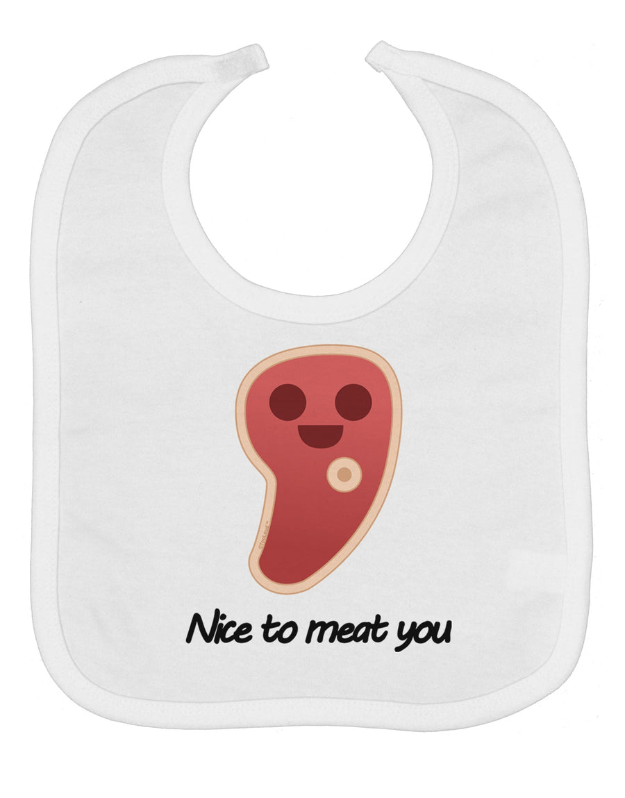 Steak - Nice to Meat You Baby Bib