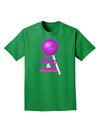 Sticky & Sweet Lollipop Adult Dark T-Shirt-Mens T-Shirt-TooLoud-Kelly-Green-Small-Davson Sales