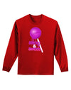 Sticky & Sweet Lollipop Adult Long Sleeve Dark T-Shirt-TooLoud-Red-Small-Davson Sales