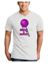 Sticky & Sweet Lollipop Adult V-Neck T-shirt-Mens V-Neck T-Shirt-TooLoud-White-Small-Davson Sales