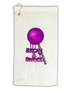 Sticky & Sweet Lollipop Micro Terry Gromet Golf Towel 16 x 25 inch-Golf Towel-TooLoud-White-Davson Sales