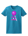 Sticky & Sweet Lollipop Womens Dark T-Shirt-Womens T-Shirt-TooLoud-Turquoise-X-Small-Davson Sales