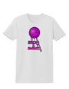 Sticky & Sweet Lollipop Womens T-Shirt-Womens T-Shirt-TooLoud-White-X-Small-Davson Sales