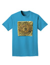 Stone Carving Sepia Adult Dark T-Shirt-Mens T-Shirt-TooLoud-Turquoise-Small-Davson Sales