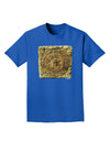 Stone Carving Sepia Adult Dark T-Shirt-Mens T-Shirt-TooLoud-Royal-Blue-Small-Davson Sales