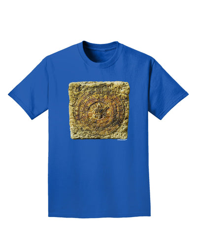 Stone Carving Sepia Adult Dark T-Shirt-Mens T-Shirt-TooLoud-Royal-Blue-Small-Davson Sales