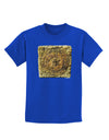 Stone Carving Sepia Childrens Dark T-Shirt-Childrens T-Shirt-TooLoud-Royal-Blue-X-Small-Davson Sales