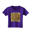 Stone Carving Sepia Toddler T-Shirt Dark-Toddler T-Shirt-TooLoud-Purple-2T-Davson Sales