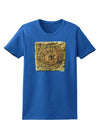 Stone Carving Sepia Womens Dark T-Shirt-TooLoud-Royal-Blue-X-Small-Davson Sales