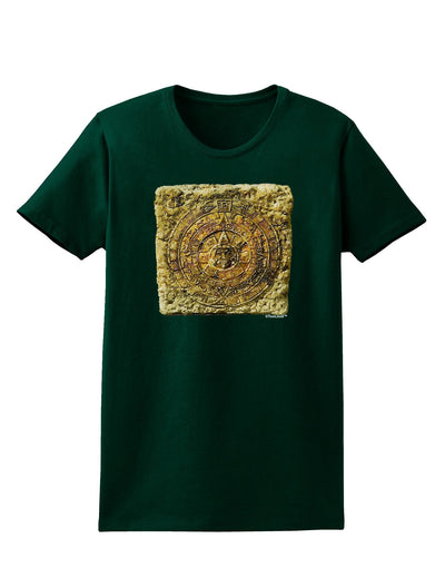 Stone Carving Sepia Womens Dark T-Shirt-TooLoud-Forest-Green-Small-Davson Sales