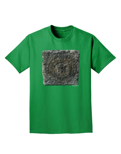 Stone Carving Watercolor Adult Dark T-Shirt-Mens T-Shirt-TooLoud-Kelly-Green-Small-Davson Sales