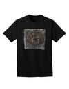 Stone Carving Watercolor Adult Dark T-Shirt-Mens T-Shirt-TooLoud-Black-Small-Davson Sales