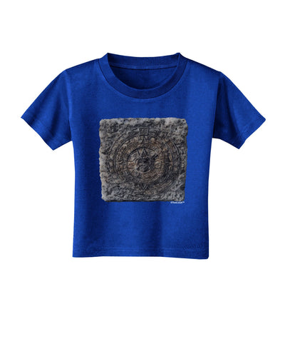 Stone Carving Watercolor Toddler T-Shirt Dark-Toddler T-Shirt-TooLoud-Royal-Blue-2T-Davson Sales