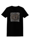 Stone Carving Watercolor Womens Dark T-Shirt-TooLoud-Black-X-Small-Davson Sales