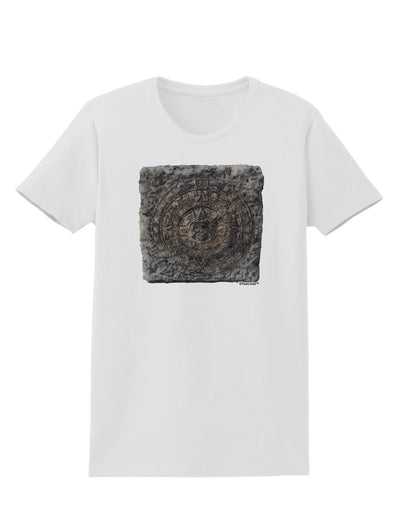 Stone Carving Watercolor Womens T-Shirt-Womens T-Shirt-TooLoud-White-X-Small-Davson Sales