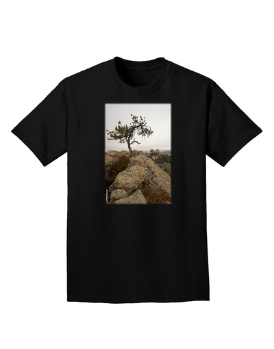 Stone Tree Colorado Adult Dark T-Shirt by TooLoud-Mens T-Shirt-TooLoud-Black-Small-Davson Sales