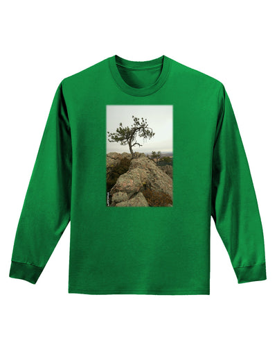 Stone Tree Colorado Adult Long Sleeve Dark T-Shirt by TooLoud-TooLoud-Kelly-Green-Small-Davson Sales