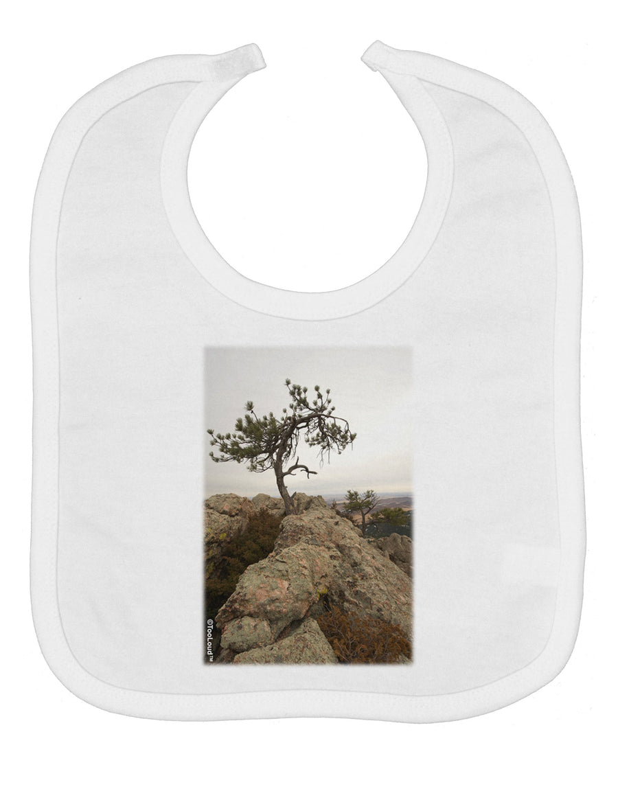 Stone Tree Colorado Baby Bib by TooLoud