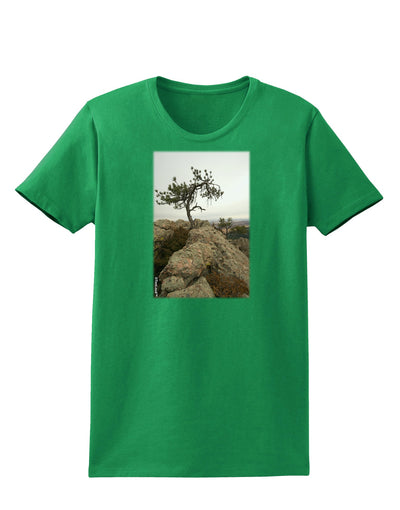 Stone Tree Colorado Womens Dark T-Shirt by TooLoud-Womens T-Shirt-TooLoud-Kelly-Green-X-Small-Davson Sales