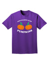 Stop Staring At My Pumpkins Adult Dark T-Shirt by TooLoud-Mens T-Shirt-TooLoud-Purple-Small-Davson Sales