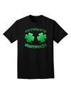 Stop Staring At My Shamrocks Adult Dark T-Shirt-Mens T-Shirt-TooLoud-Black-Small-Davson Sales