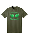 Stop Staring At My Shamrocks Adult Dark T-Shirt-Mens T-Shirt-TooLoud-Military-Green-Small-Davson Sales