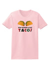 Stop Staring At My Tacos Womens T-Shirt-Womens T-Shirt-TooLoud-PalePink-X-Small-Davson Sales