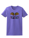 Stop Staring At My Tacos Womens T-Shirt-Womens T-Shirt-TooLoud-Violet-X-Small-Davson Sales