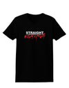 Straight Savage Womens Dark T-Shirt-TooLoud-Black-X-Small-Davson Sales