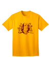 Strategic Planning for Success: Benjamin Franklin Adult T-Shirt-Mens T-shirts-TooLoud-Gold-Small-Davson Sales