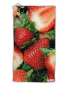 Strawberries All Over Micro Terry Gromet Golf Towel 15 x 22 Inch All Over Print-Golf Towel-TooLoud-White-Davson Sales