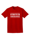 Stretch Therapist Text Adult Dark T-Shirt-Mens T-Shirt-TooLoud-Red-Small-Davson Sales