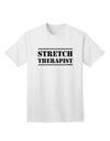 Stretch Therapist Text Adult T-Shirt-Mens T-Shirt-TooLoud-White-Small-Davson Sales